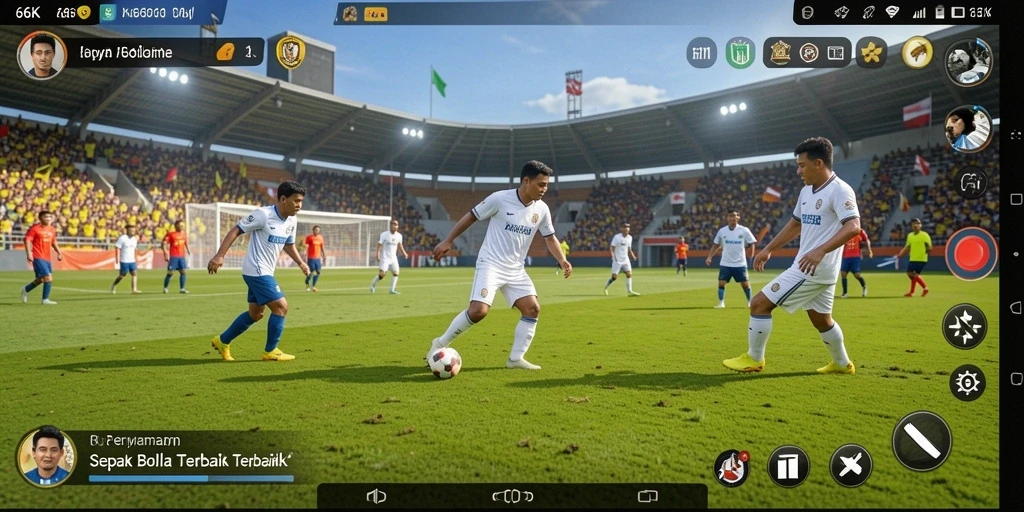 Tangkapan layar utama dari gameplay 66K yang mendebarkan.
