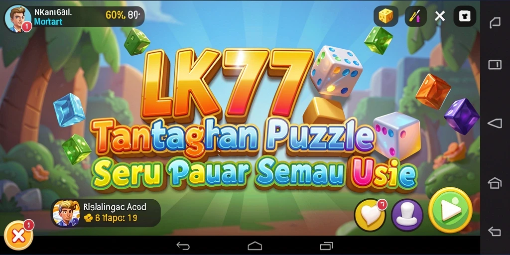 Screenshot LK777 menampilkan gameplay puzzle yang menarik dan menantang.