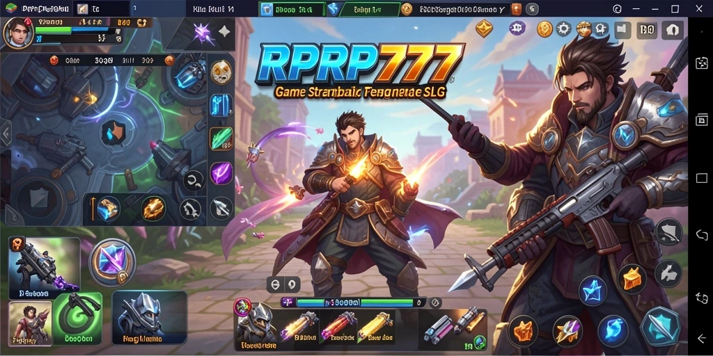 Tampilan gameplay RPRP777 yang memukau dan strategis.
