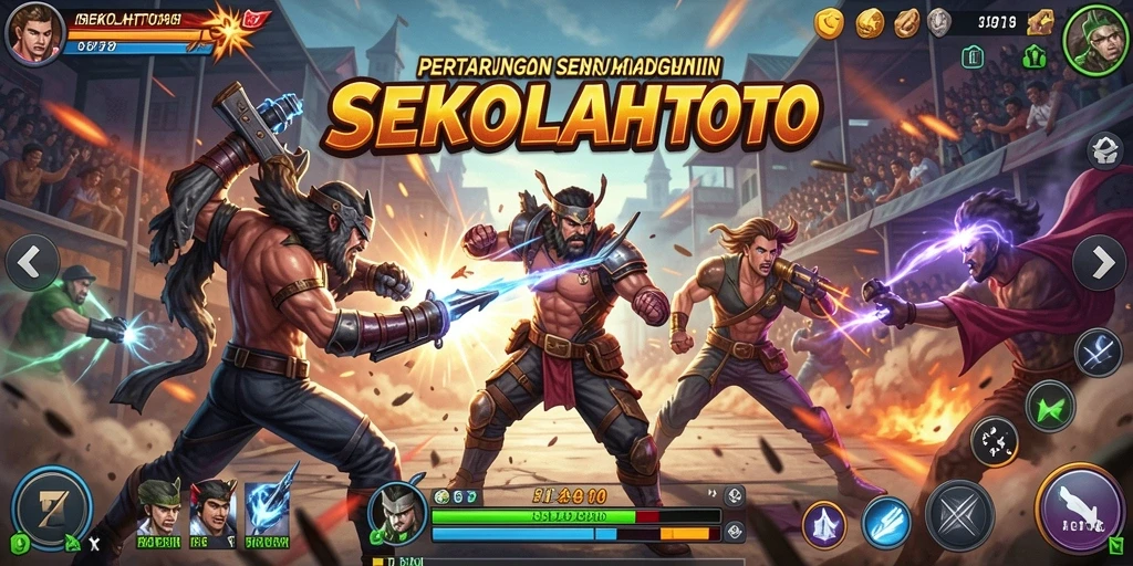 Gameplay SERU dan aksi mendebarkan di SEKOLAHTOTO.