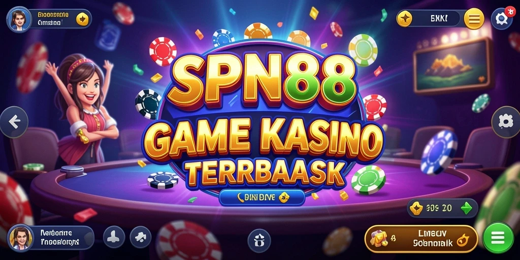 Screenshot permainan SPN88 menampilkan aksi seru dalam permainan Kasino.